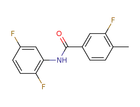 N-(2,5-Difluoro-phenyl)-3-fluoro-4-methyl-benzamide
