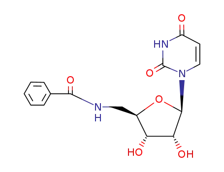 Uridine, 5'-(benzoylamino)-5'-deoxy-