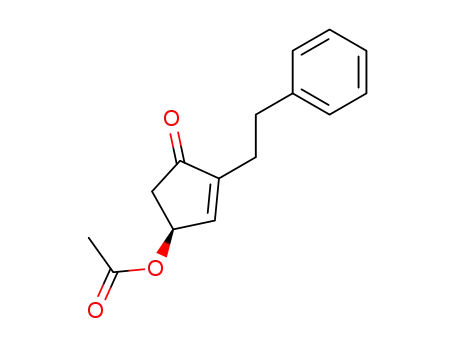 4β-4-acetoxy-2-<(2-phenyl)ethyl>cyclopent-2-enone