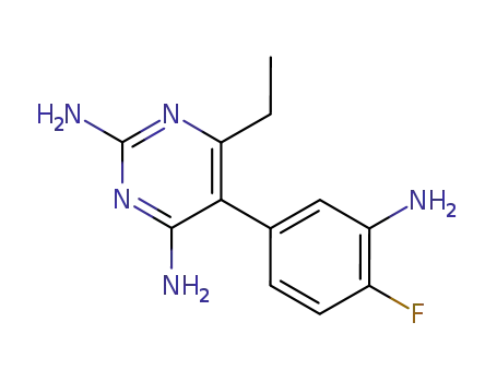 2,4-Pyrimidinediamine, 5-(3-amino-4-fluorophenyl)-6-ethyl-