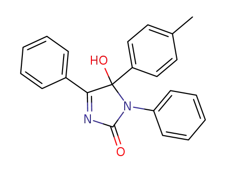 5-Hydroxy-1,4-diphenyl-5-(p-tolyl)-imidazolin-2-on