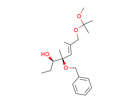 (2E,4S,5R)-4-benzyloxy-5-hydroxy-1-(1-methoxy-1-methylethyl)-2,4-dimethyl-2-heptene
