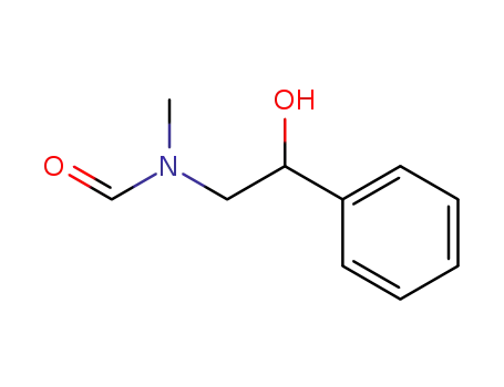 Molecular Structure of 88953-55-3 (Formamide, N-(2-hydroxy-2-phenylethyl)-N-methyl-)