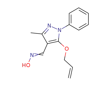 5-(ALLYLOXY)-3-METHYL-1-PHENYL-1H-PYRAZOLE-4-CARBALDEHYDE OXIME