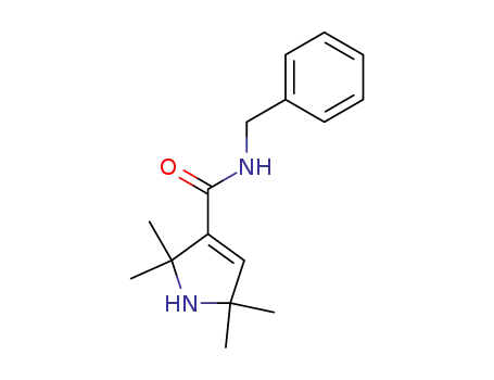 1H-Pyrrole-3-carboxamide,
2,5-dihydro-2,2,5,5-tetramethyl-N-(phenylmethyl)-