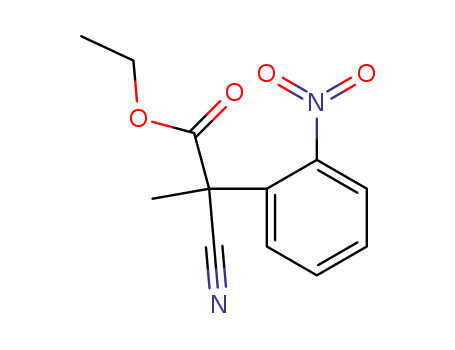 Cyano-methyl-(2-nitro-phenyl)-acetic acid ethyl ester