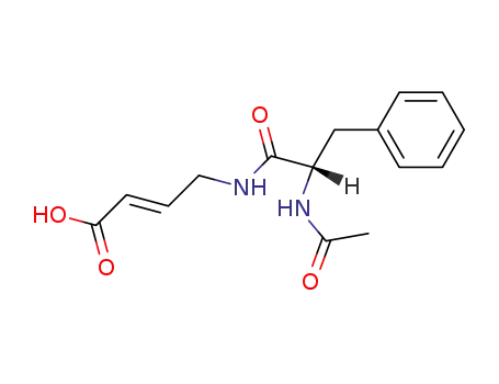 2-Butenoic acid, 4-[[2-(acetylamino)-1-oxo-3-phenylpropyl]amino]-, (S)-