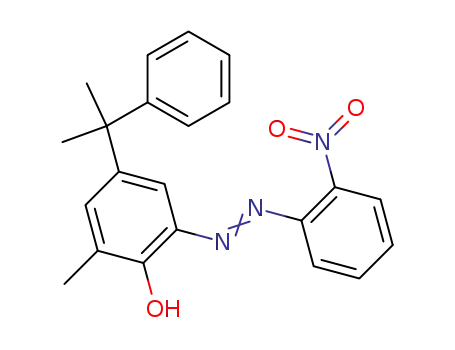 2-Methyl-4-(1-methyl-1-phenyl-ethyl)-6-(2-nitro-phenylazo)-phenol