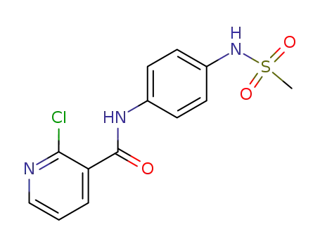 2-Chloro-N-(4-methanesulfonylamino-phenyl)-nicotinamide