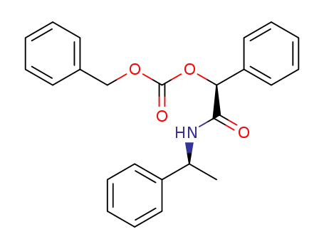 O-benzyloxycarbonyl-N-(S)-(1-phenylethyl)-(S)-mandelamide