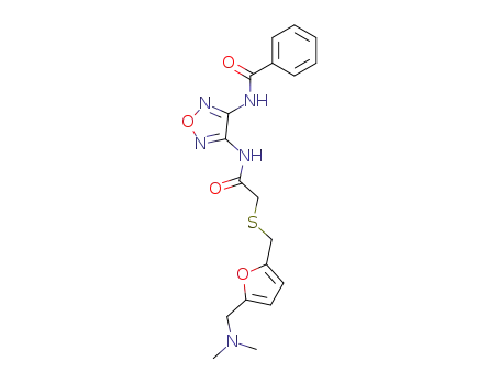 Benzamide,
N-[4-[[[[[5-[(dimethylamino)methyl]-2-furanyl]methyl]thio]acetyl]amino]-1,
2,5-oxadiazol-3-yl]-