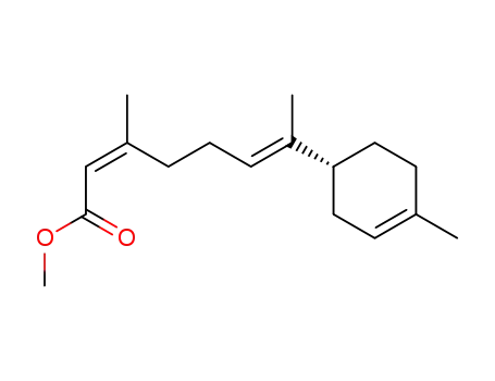 methyl(1'R)-(2Z,6E)-3,7-dimethyl-7-(4'-methylcyclohexen-3'-yl)heptadien-2,6-oate