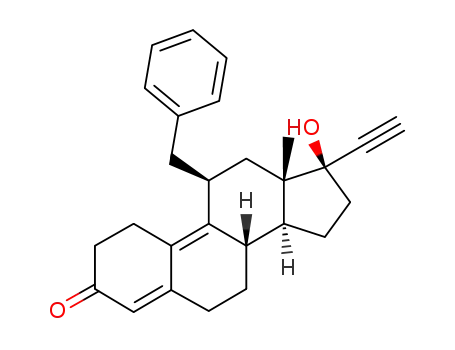 11β-benzyl-17-ethynyl-17β-hydroxy-4,9-estradien-3-one