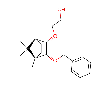 (+)-(1R,2R,3S,4S)-2-benzyloxy-3-(2-hydroxyethoxy)-1,7,7-trimethylbicyclo<2.2.1>heptane