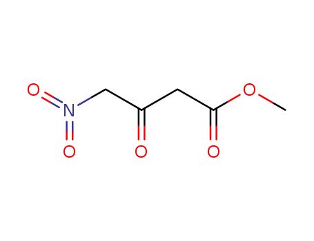 Molecular Structure of 87730-77-6 (Butanoic acid, 4-nitro-3-oxo-, methyl ester)