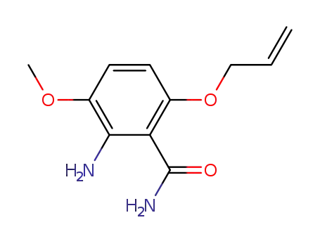 Benzamide, 2-amino-3-methoxy-6-(2-propenyloxy)-