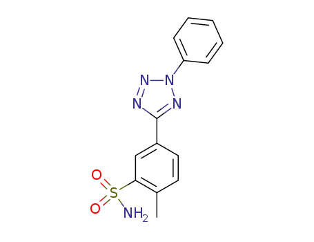 2-Methyl-5-(2-phenyl-2H-tetrazol-5-yl)-benzenesulfonamide
