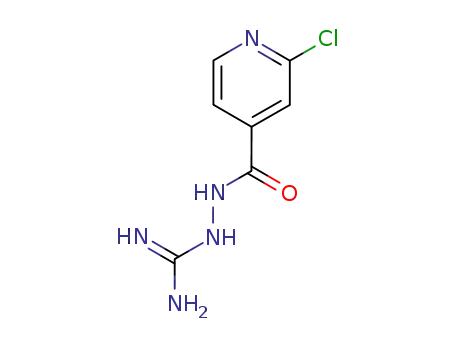 Molecular Structure of 77314-43-3 (2-chloroisonicotinic acid 2-amidinohydrazide)