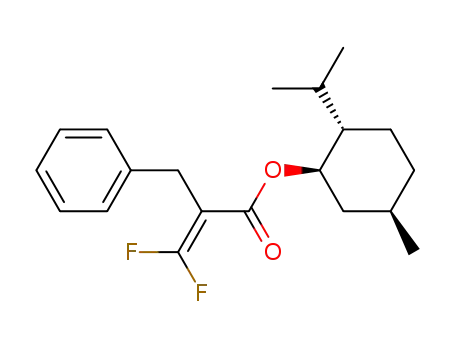 l-Menthyl 2-benzyl-3,3-difluoropropenoate