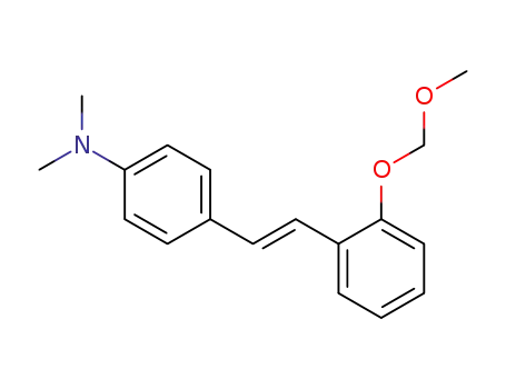 (E)-2-methoxymethoxy-4'-dimethylaminostilbene