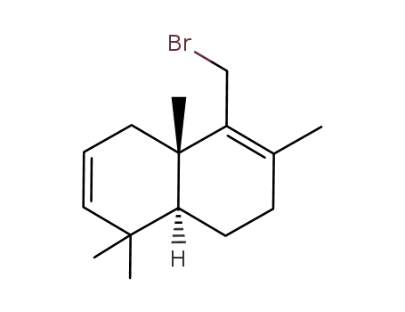 Naphthalene,
5-(bromomethyl)-1,4,4a,7,8,8a-hexahydro-1,1,4a,6-tetramethyl-, trans-