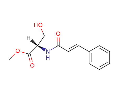 L-Serine, N-(1-oxo-3-phenyl-2-propenyl)-, methyl ester, (E)-