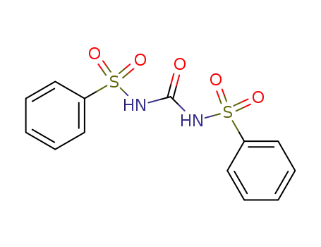 Molecular Structure of 5219-80-7 (N-[(phenylsulfonyl)carbamoyl]benzenesulfonamide)