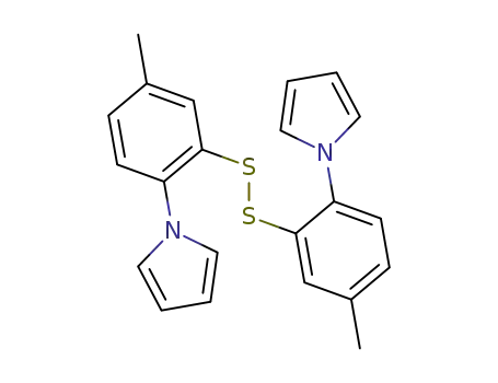 bis(5-methyl-2-N-pyrrolylphenyl) disulfide