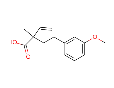 4-(m-methoxyphenyl)-2-methyl-2-vinylbutyric acid