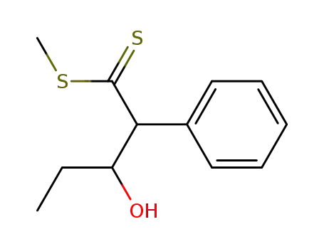 hydroxy-3 phenyl-2 pentanedithioate de methyle