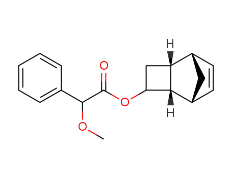 Methoxy-phenyl-acetic acid (1R,2S,5R,6S)-tricyclo[4.2.1.0<sup>2,5</sup>]non-7-en-3-yl ester