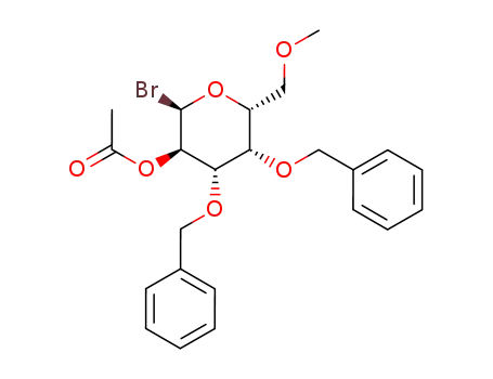 2-O-acetyl-3,4-di-O-benzyl-6-O-methyl-α-D-galactopyranosyl bromide
