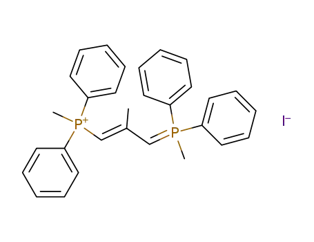 Methyl-[(E)-2-methyl-3-(methyl-diphenyl-λ<sup>5</sup>-phosphanylidene)-propenyl]-diphenyl-phosphonium; iodide