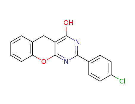 2-(4-Chloro-phenyl)-10H-9-oxa-1,3-diaza-anthracen-4-ol