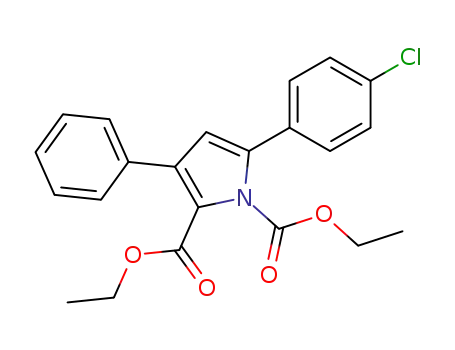 5-(4-Chloro-phenyl)-3-phenyl-pyrrole-1,2-dicarboxylic acid diethyl ester