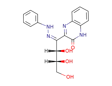3-<1-(phenylhydrazono)-D-erythro-2,3,4-trihydroxybutyl>quinoxalin-2-one