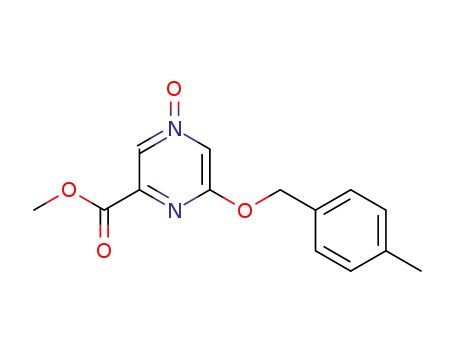 methyl 6-(4-methylbenzyloxy)-2-pyrazinecarboxylate 4-oxide