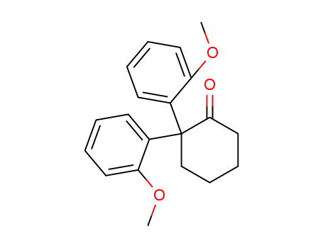 2,2-bis(2-methoxyphenyl)cyclohexanone