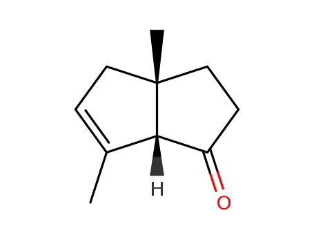 (1R*,5R*)-5,8-dimethyl-cis-bicyclo<3.3.0>oct-7-en-2-one