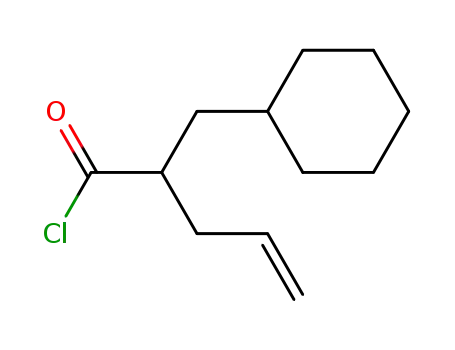 Cyclohexanepropanoyl chloride, a-2-propenyl-, (S)-