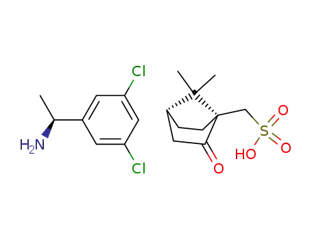 (S)-α-(3,5-dichlorophenyl)ethylamine (+)-10-camphorsulfonic acid salt