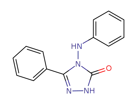 3H-1,2,4-Triazol-3-one, 2,4-dihydro-5-phenyl-4-(phenylamino)-