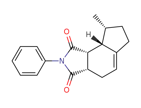 (3aS,8R,8aS,8bR)-8-Methyl-2-phenyl-4,6,7,8,8a,8b-hexahydro-3aH-cyclopenta[e]isoindole-1,3-dione