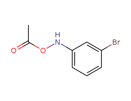 Molecular Structure of 114838-63-0 (1-{[(3-bromophenyl)amino]oxy}ethanone)