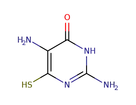 4(1H)-Pyrimidinone, 2,5-diamino-6-mercapto-