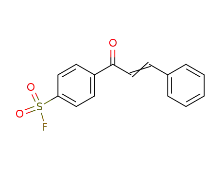 Benzenesulfonyl fluoride, 4-(1-oxo-3-phenyl-2-propenyl)-, (E)-