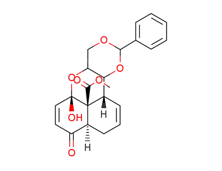 (3aR,6aS,11bR,11cS)-6a-Hydroxy-4-oxo-10-phenyl-3,3a,4,6a,7a,8,11a,11b-octahydro-7,9,11-trioxa-benzo[de]anthracene-11c-carboxylic acid methyl ester