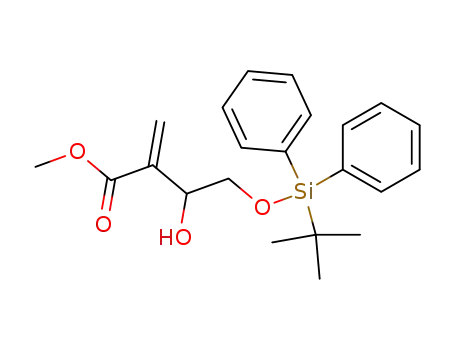 methyl 4-tert-butyldiphenylsilyloxy-3-hydroxy-2-methylenebutanoate