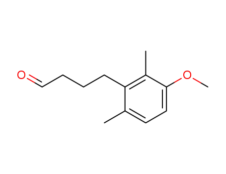 2,4-dimethyl-3(1-oxobutan-4-yl)anisole