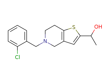 1-[5-(2-Chloro-benzyl)-4,5,6,7-tetrahydro-thieno[3,2-c]pyridin-2-yl]-ethanol